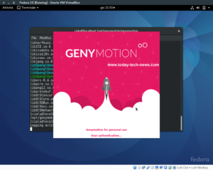 Genymotion install
