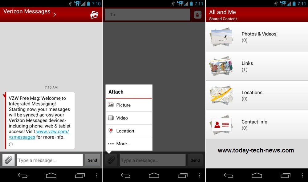 Verizon Messages And Its Features 2018
