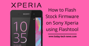 Flash Stock Firmware Xperia Flashtool