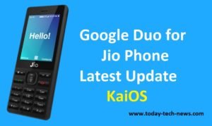 Google Duo for Jio Phone