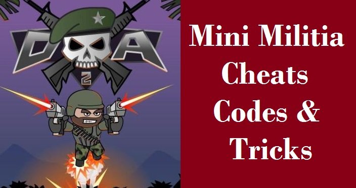 Mini Militia Cheats Codes Doodle Army 2 Cheats Latest