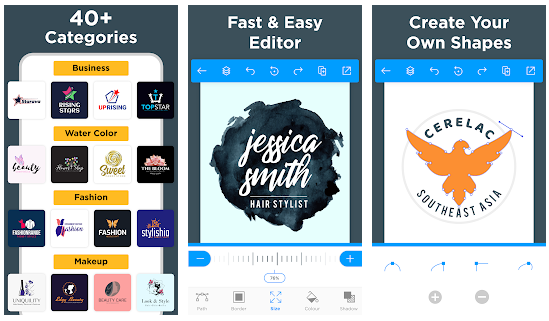 logo maker app-features