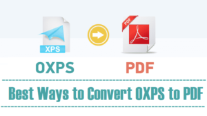 convert OXPS to pdf