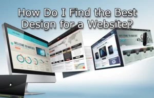 website design for a website