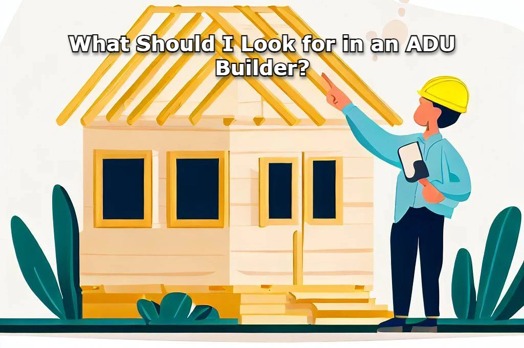 What Should I Look for in an ADU Builder