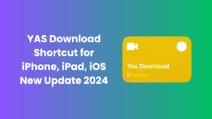YAS Download Shortcut for iPhone